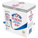 Peroni 0.0% Non-Alcoholic Beer - 6 x 330mL