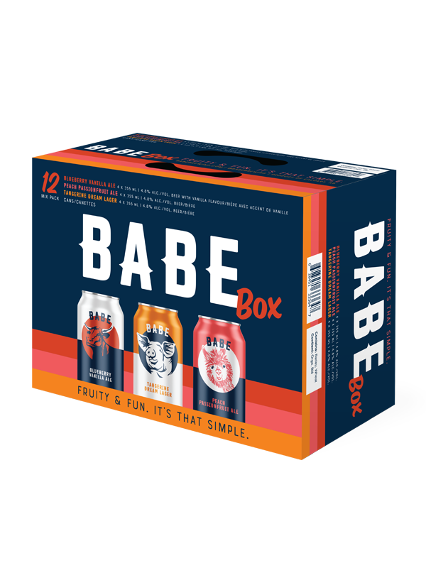 Jasper Brewing Babe Mix Pack - 12 x 355mL