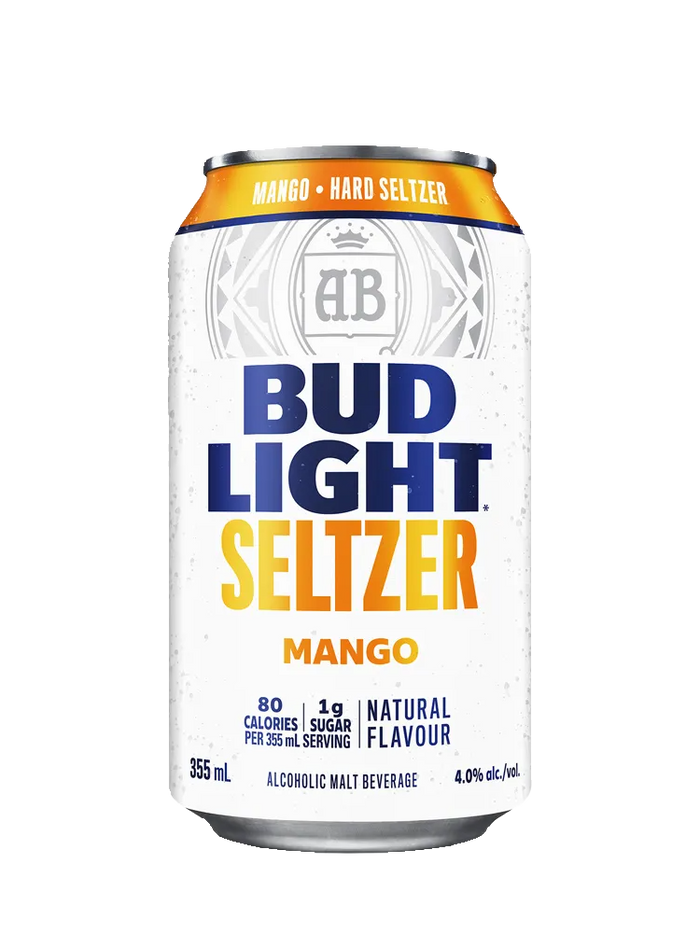 Bud Light Seltzer Mango - 6 x 355mL