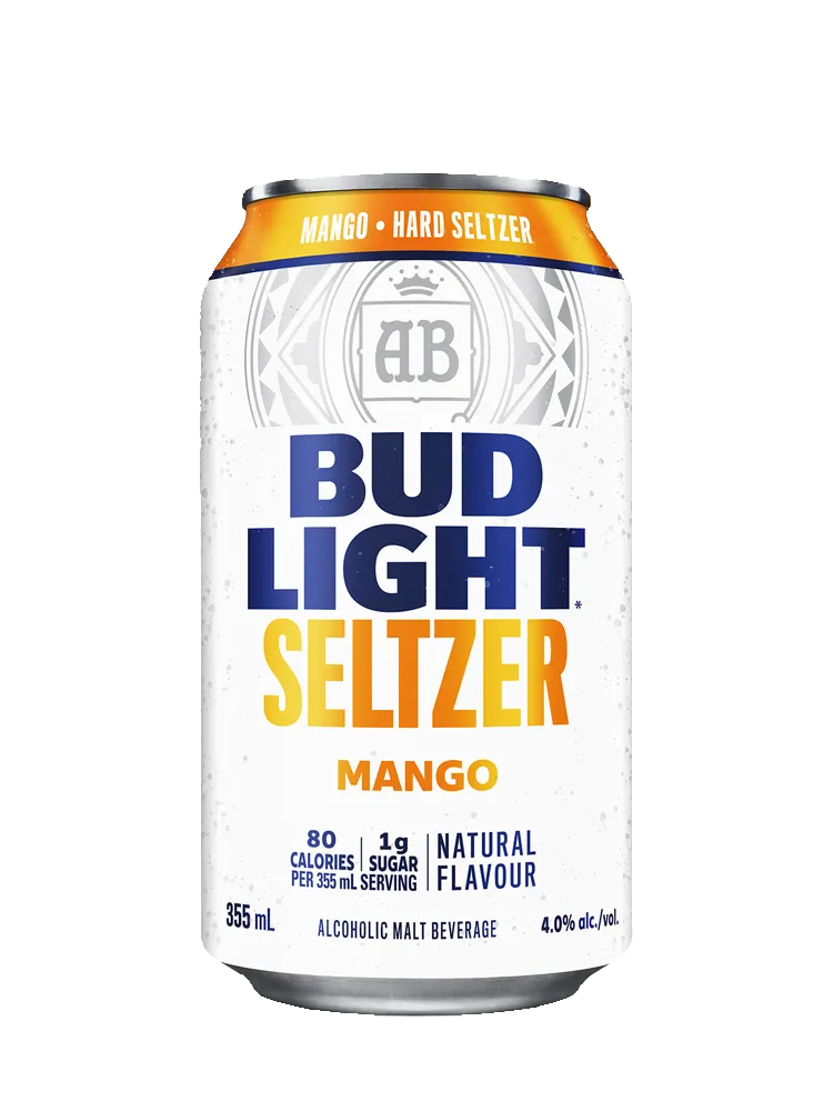 Bud Light Seltzer Mango - 6 x 355mL