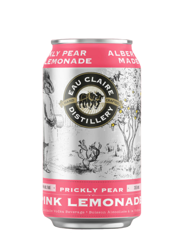 Eau Claire Prickly Pear Pink Lemonade - 4 x 355mL