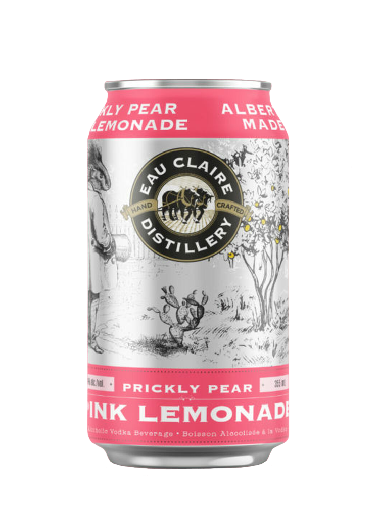 Eau Claire Prickly Pear Pink Lemonade - 4 x 355mL