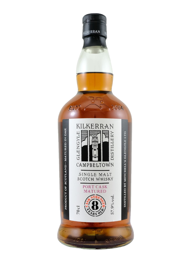 Kilkerran 8 Year Old Cask Strength Port Cask Matured