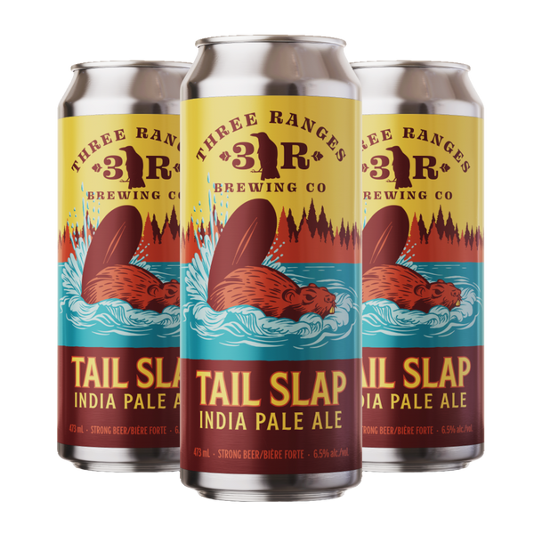 Three Ranges Tail Slap IPA - 4 x 473mL