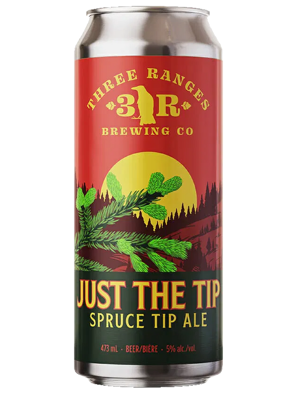 Three Ranges Just the Tip Spruce Ale - 4 x 473mL