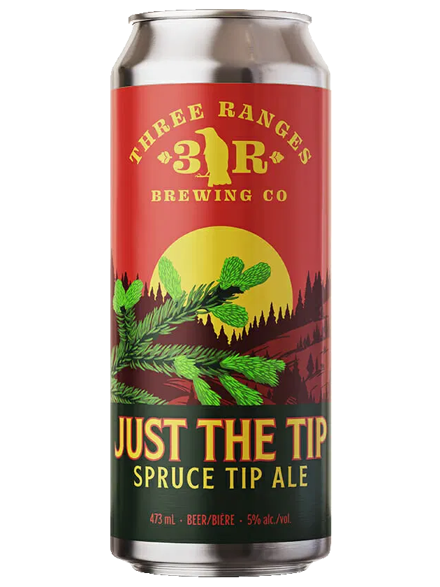 Three Ranges Just the Tip Spruce Ale - 4 x 473mL