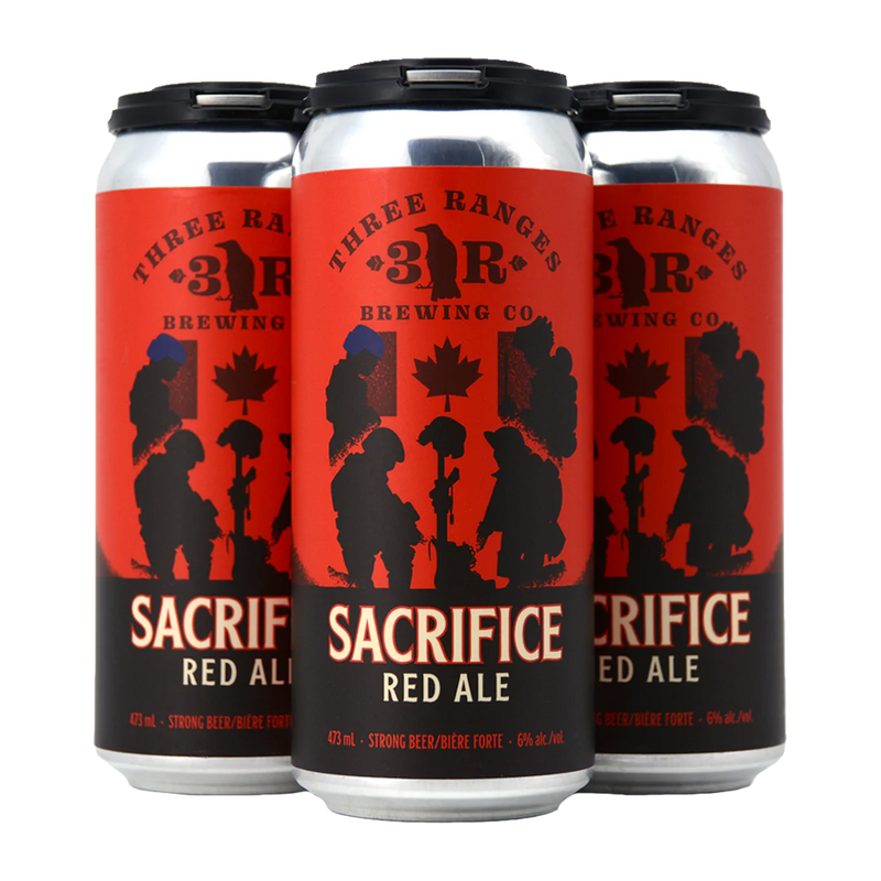 Three Ranges Sacrifice Red Ale - 4 x 473mL
