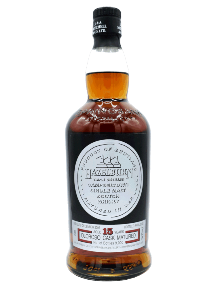 Hazelburn 15 Year Old Oloroso Cask Matured 2022 Release