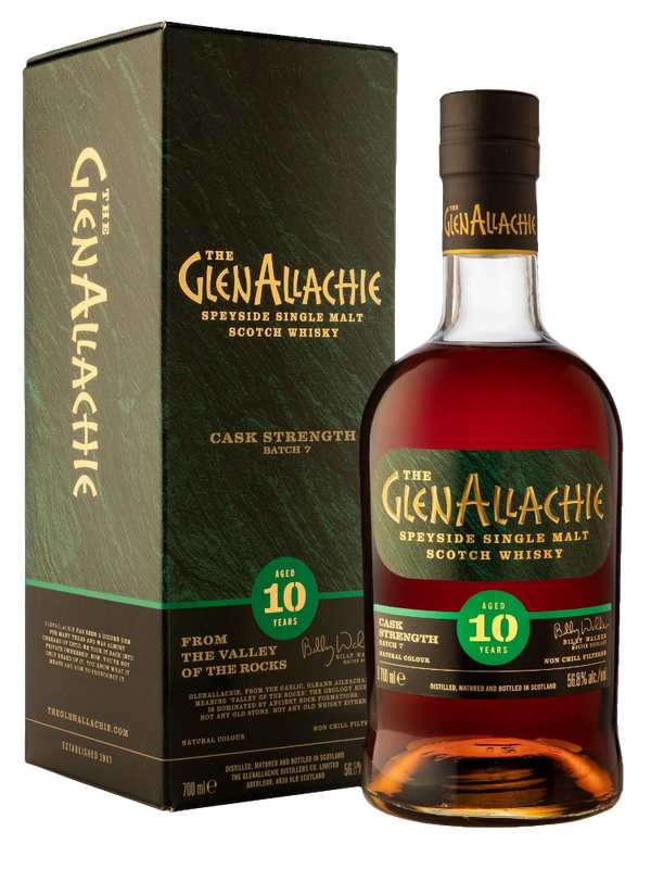 GlenAllachie 10 Year Old Cask Strength Whisky - Batch 7