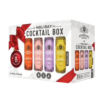 Founder’s Original Ultimate Cocktail Box - 8 x 355mL
