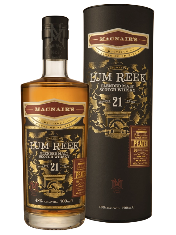 MacNair's Lum Reek 21 Year Old Blended Scotch