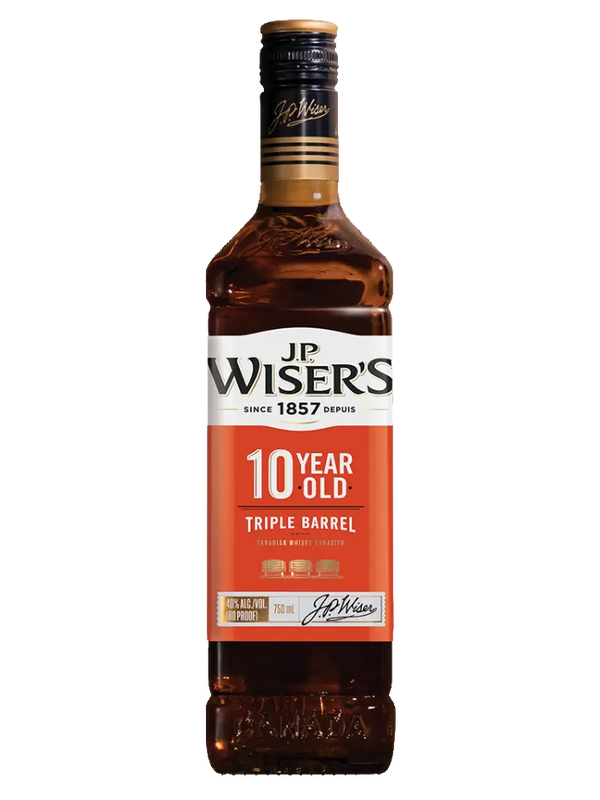 J.P. Wiser's 10 Year Old Canadian Whisky