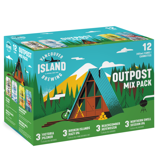 Vancouver Island Brewing Outpost #2 Variety - 12 x 355mL