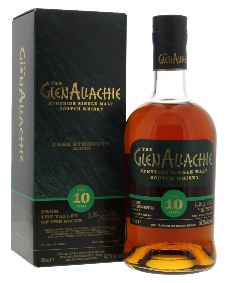 GlenAllachie 10 Year Old Cask Strength Whisky - Batch 8