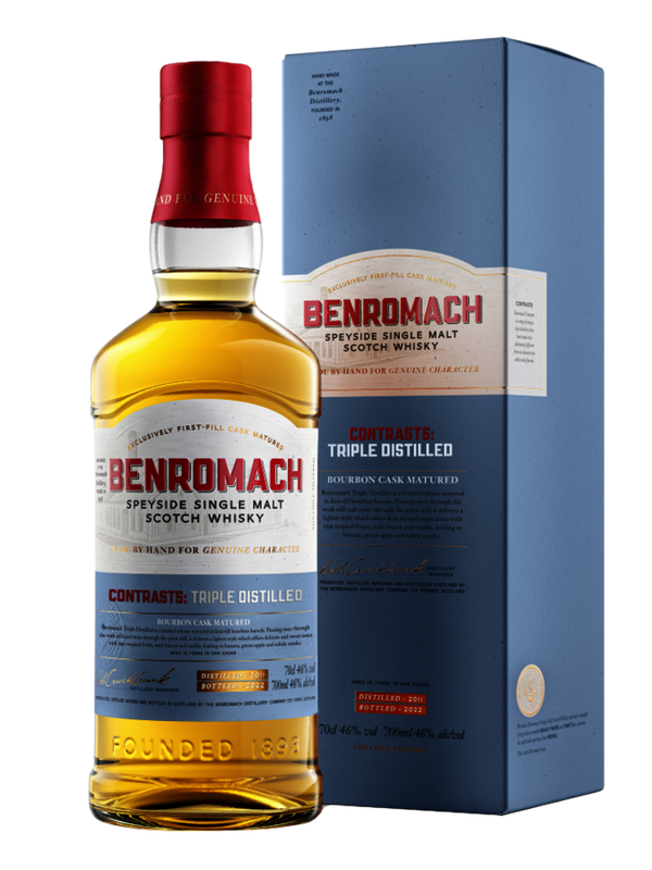 Benromach Triple Distilled Single Malt Whisky