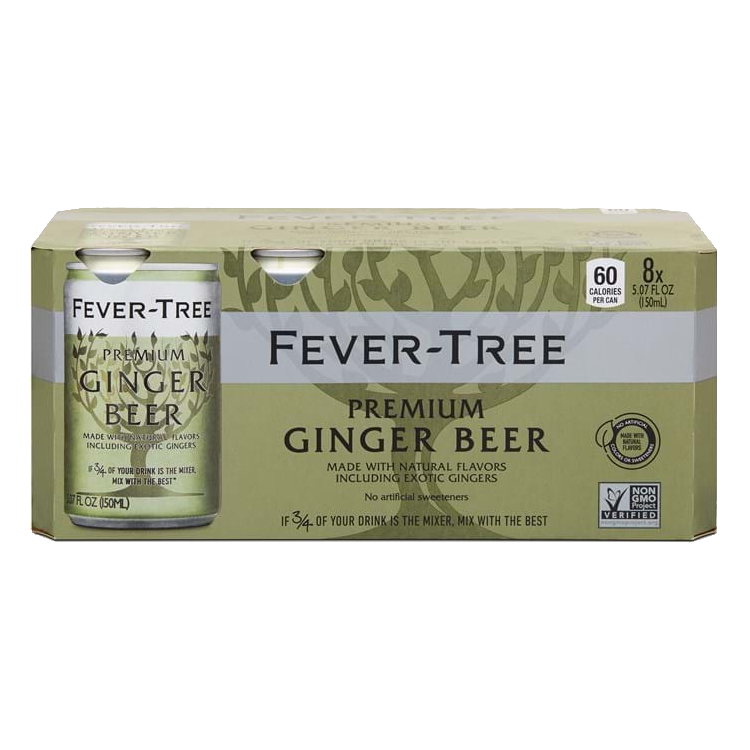 Fever Tree Ginger Beer - 8 x 150mL