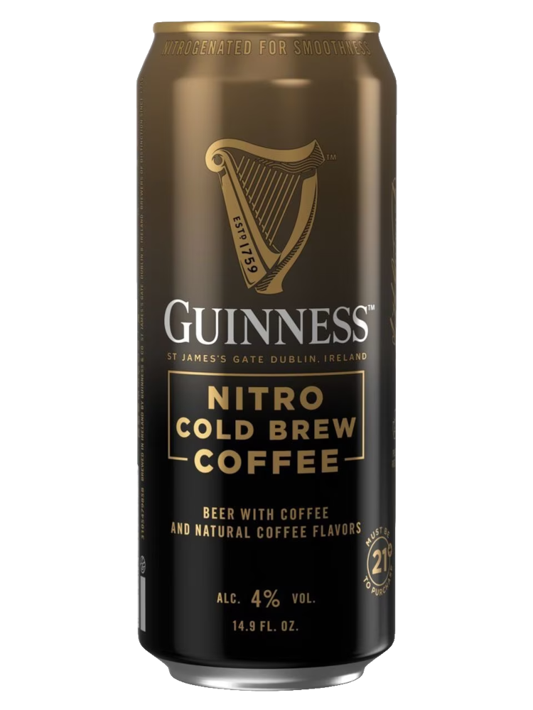 Guinness Nitro Cold Brew Coffee Beer - 4 x 440mL