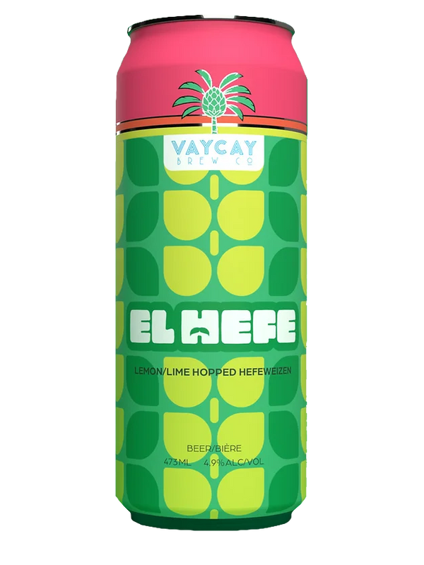 Vaycay Brewing El Hefe Hefeweizen - 4 x 473mL