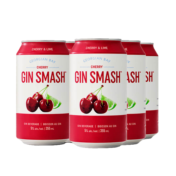 Georgian Bay Cherry Gin Smash - 6 x 355mL