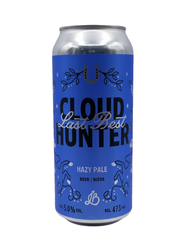Last Best Cloud Hunter Hazy IPA - 4 x 473mL