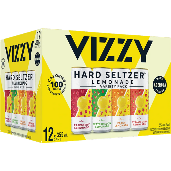 Vizzy Lemonade Mixer - 12 x 355mL