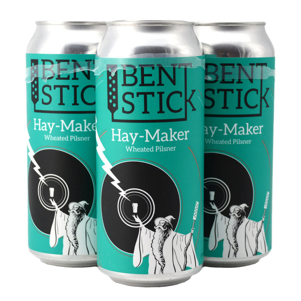 Bent Stick Brewing Hay-Maker Wheated Pilsner - 4 x 473mL