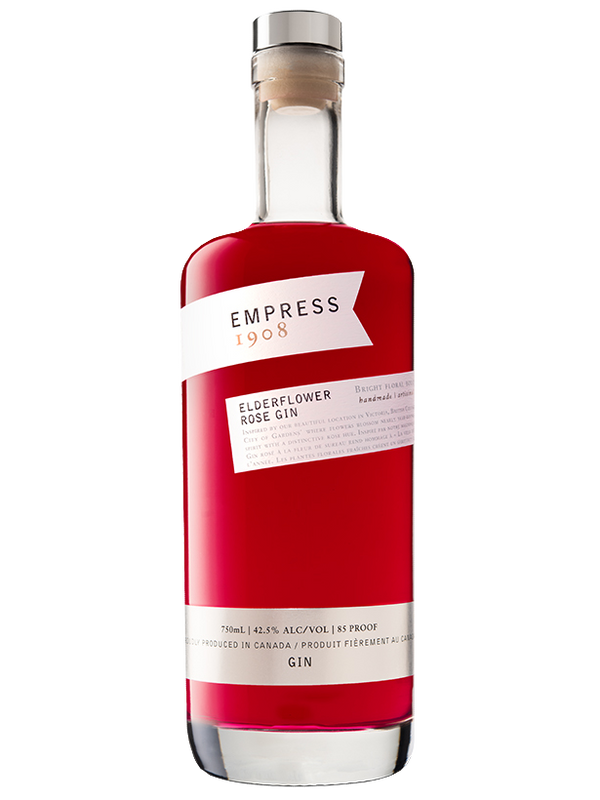 Victoria Distillers Empress 1908 Elderflower Rose Gin