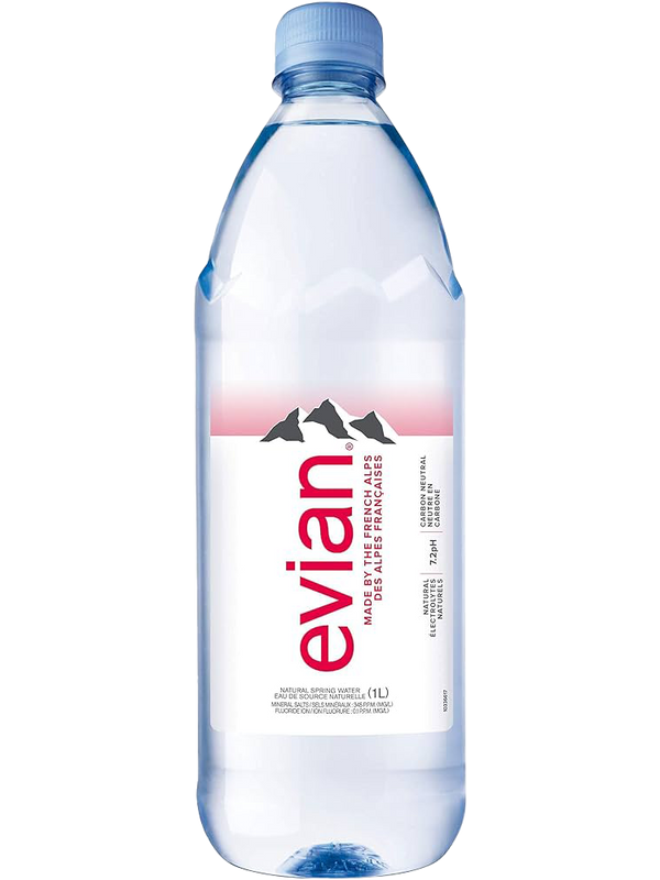 Evian Natural Spring Water - 1L