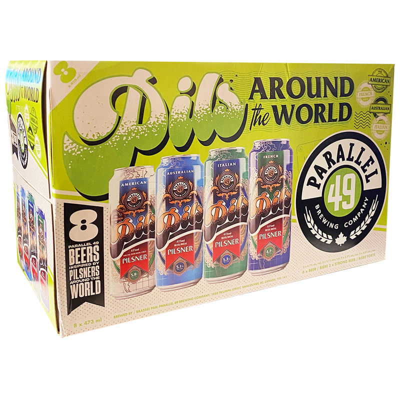 Parallel 49 Pils Around the World - 8 x 473mL