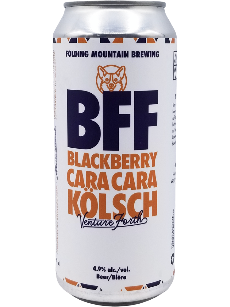 Folding Mountain BFF Blackberry Cara Cara Kolsch - 4 x 473 mL
