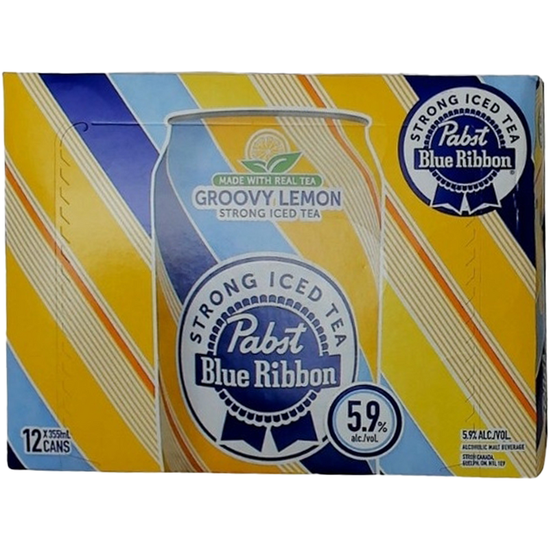 Pabst Strong Iced Tea - 12 x 355mL