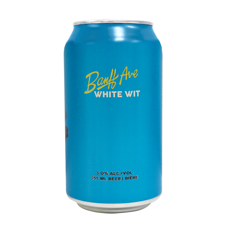 Banff Ave Brewing White Wit - 6 x 355mL