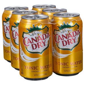 Canada Dry Tonic Water Mini Cans - 6 x 222mL