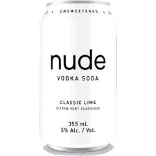 Nude Vodka Soda Lime - 6 x 355mL