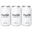 Nude Vodka Soda Peach - 6 x 355mL