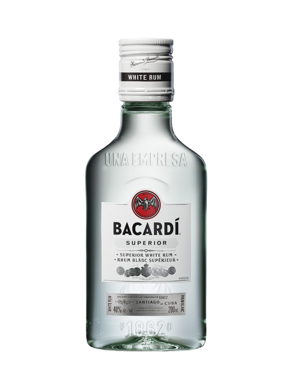 Bacardi Superior White Rum - 200mL