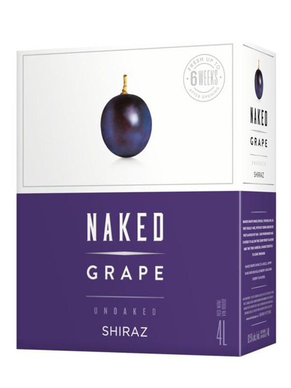 Naked Grape Shiraz - 4L