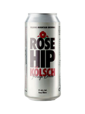 Folding Mountain Brewing Rosehip Kolsch - 4 x 473mL