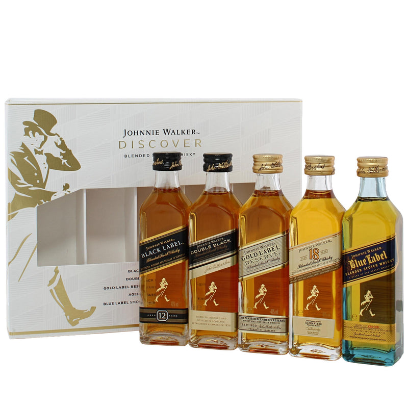 Johnnie Walker Discover Taste Pack - 5 x 50mL