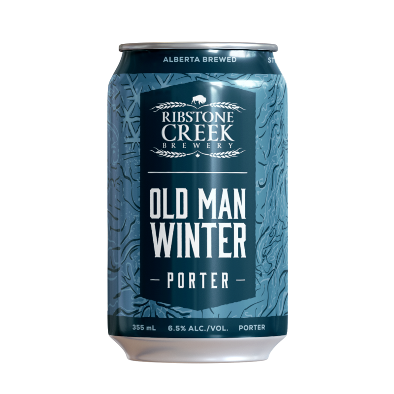 Ribstone Creek Old Man Winter Porter - 6 x 355mL