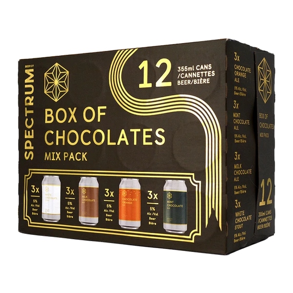 Spectrum Brewing Box of Chocolates Mix Pack - 12 x 355mL