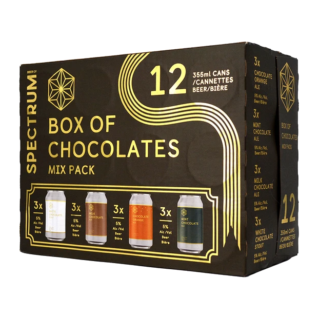 Spectrum Brewing Box of Chocolates Mix Pack - 12 x 355mL
