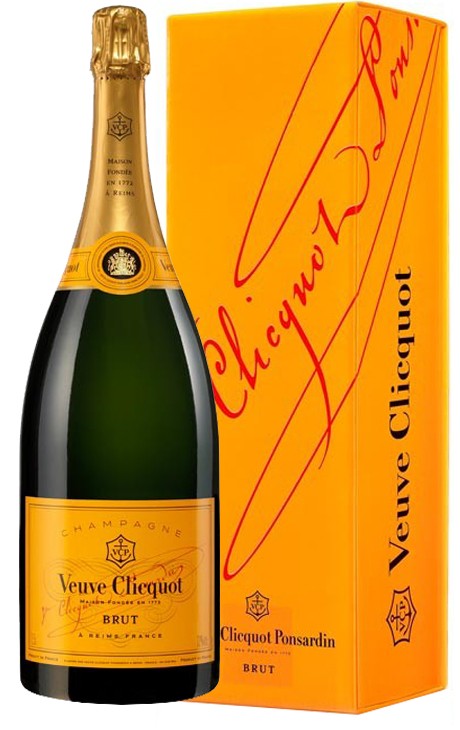 Veuve Clicquot Brut (Carte Jaune) Champagne N.V.- 1.5L