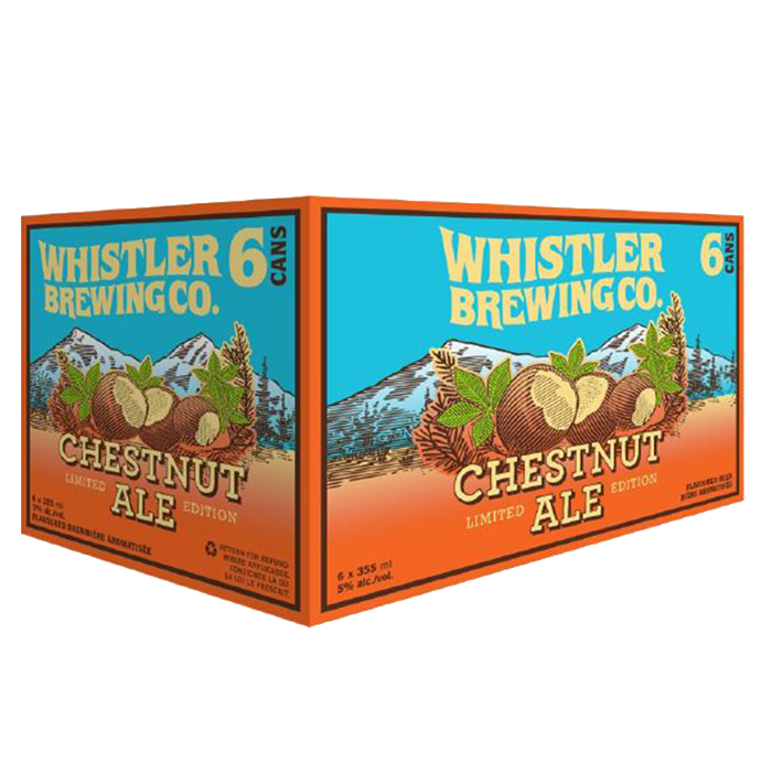 Whistler Chestnut Ale - 6 x 355mL