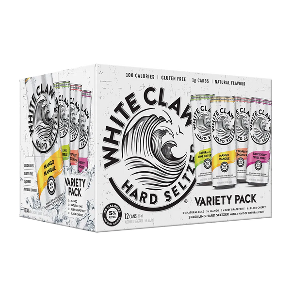 White Claw Variety #1 - 12 x 355mL