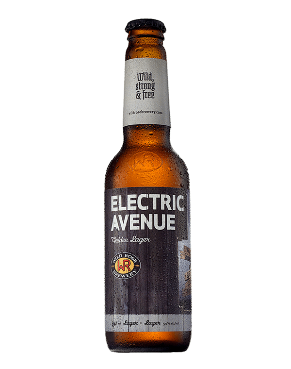 Wild Rose Electric Avenue Lager - 6 x 341mL