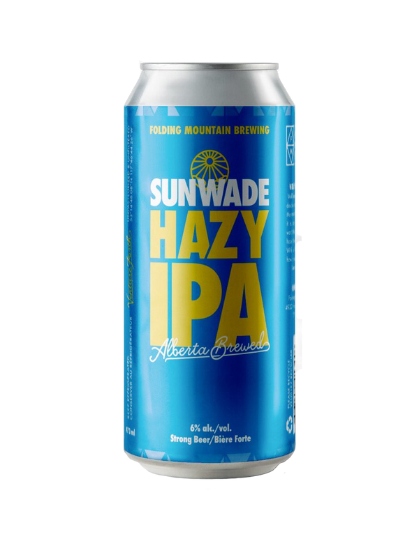 Folding Mountain Sunwade Hazy IPA - 4 x 473mL