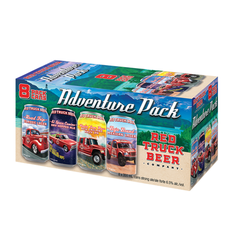 Red Truck Adventure 8 Pack - 8 x 355mL